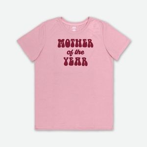 NEW 'Mother Of The Year' Spellout Graphic Mother's Day Short Sleeve Soft T-Shirt